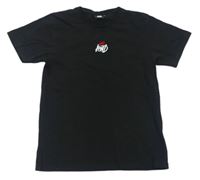 Čierne tričko s logom KWD