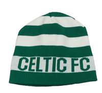 Bílo-zelená pruhovaná čepice - Celtic 