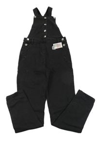 Nové - černé laclové rifle s kapsami Matalan