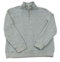 Sivá melírovaná mikina Shein