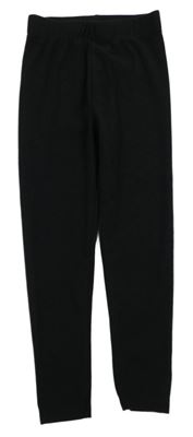 Černé sametové legíny Nutmeg