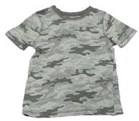 Sivé army tričko George