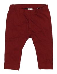 Vínové legíny H&M