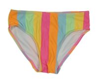 Barevné pruhované plavkové kalhotky H&M