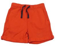 Červené teplákové kraťasy George