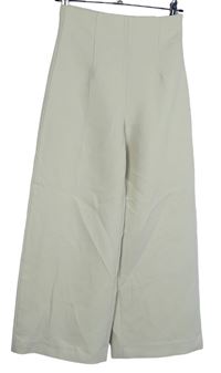 Dámské béžové culottes kalhoty Zara 