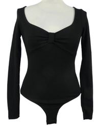 Dámské černé strukturované body H&M