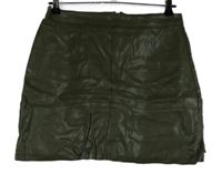 Dámska khaki koženková sukňa New Look