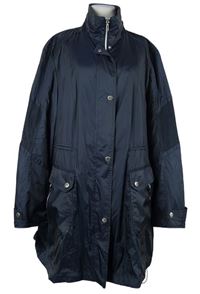 Dámský tmavomodrý šusťákový podzimní kabát Gerry Weber 