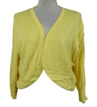 Dámske žlté svetrové bolerko Debenhams