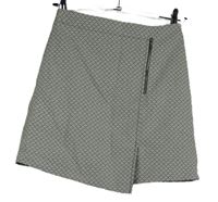 Dámska čierno-biela vzorovaná sukňa New Look