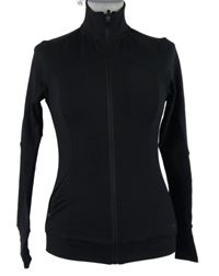 Dámská černá propínací sportovní funkční mikina My Protein