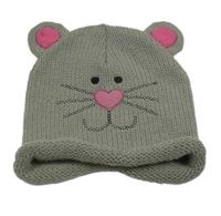 Sivá čapica s myškou