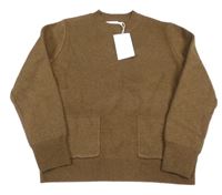 Nový - hnědý svetr Zara