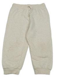 Smotanové melírované tepláky