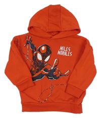 Červená mikina so Spidermanem a kapucňou Primark