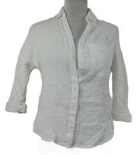 Dámská bílá mušelínová halenka Mohito vel. 32