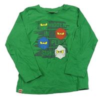 Zelené triko s potiskem - Lego Ninjago 