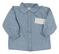 Nové - Svetlomodrá rifľová blúzka H&M