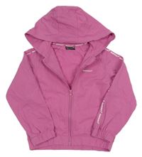 Ružová prepínaci mikina s kapucňou Bekkin