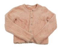 Ružový chlpatý prepínaci sveter Next