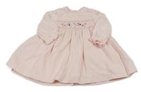 Svetloružové menšestrové šaty so zajačikom Nutmeg