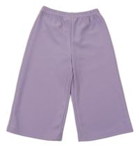 Lila široké nohavice Shein