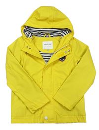 Žltá nepromokavá jarná bunda s kapucňou Pocopiano