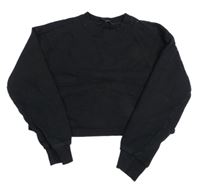 Čierna crop mikina New Look