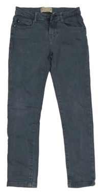 Tmavomodré skinny rifle Zara