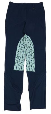 Tmavomodré jezdecké legíny Active Touch