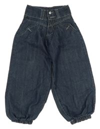 Tmavomodré voľné é rifle Shialy