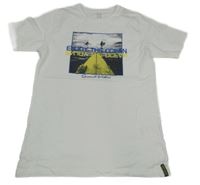 Biele tričko s mořem Stc