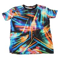 Barevné vzorované tričko Next