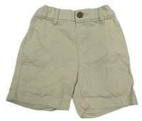 Béžové plátenné kraťasy Matalan