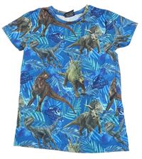 Petrolejové tričko s dinosaury - Jurský svět Matalan