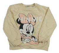 Smotanová mikina s Minnie H&M