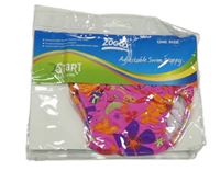 Nové - fuchsiové plenkové plavkové nohavičky s motýlikmi a mořskými pannami ZOOGS