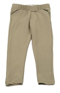 Béžové žebrované tregíny CIVIL