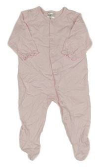 Svetloružový bodkovaná ý overal H&M