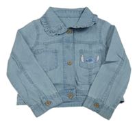 Světlemodrá halenka riflového vzhledu se Stitchem George