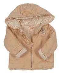 Ružová zateplená prepínaci mikina s Bambi a kapucňou zn. Primark