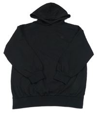 Čierna mikina s výšivkou a kapucňou Destination