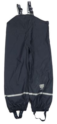 Tmavomodré nepromokavé laclové kalhoty Steiff