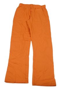 Cihlové pyžamové kalhoty