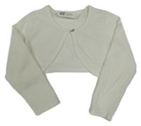 Smotanové svetrové bolerko H&M