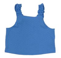 Modrý ľahký crop top Matalan