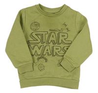 Khaki mikina so StarWars