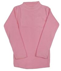 Svetloružový ľahký sveter