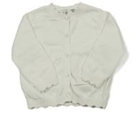 Smetanový propínací svetr Primark